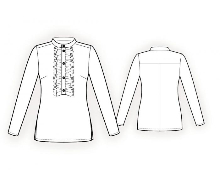 Pattern 4076 drawing