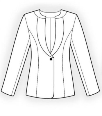 Pattern 4084 drawing
