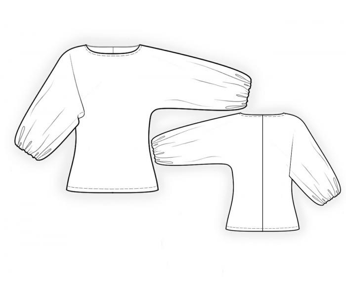 Pattern 4099 drawing