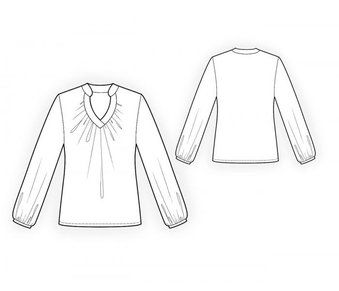 Pattern 4100 drawing