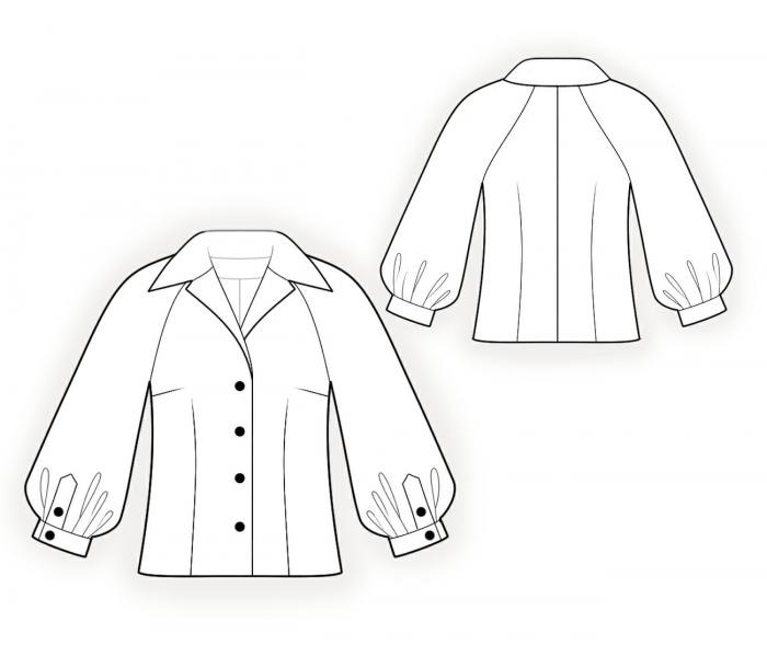 Pattern 4121 drawing