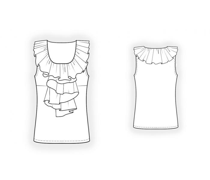 Pattern 4134 drawing