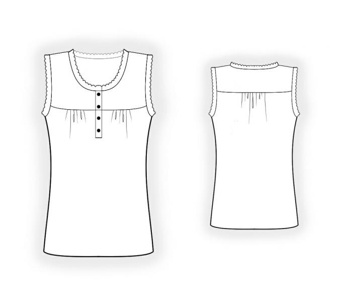 Pattern 4142 drawing