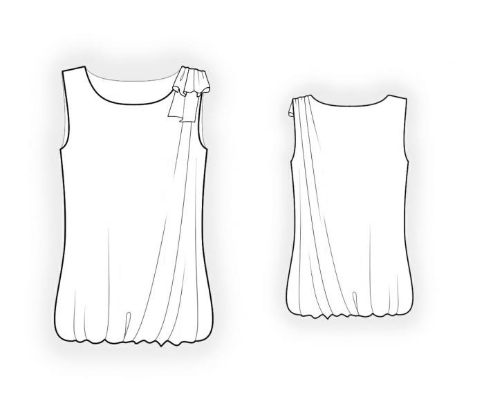Pattern 4153 drawing