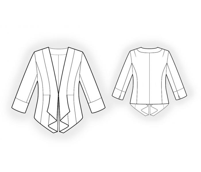 Pattern 4155 drawing