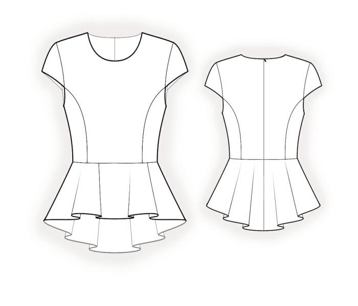 Pattern 4177 drawing