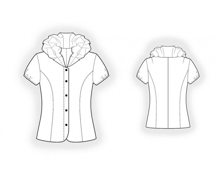 Pattern 4185 drawing