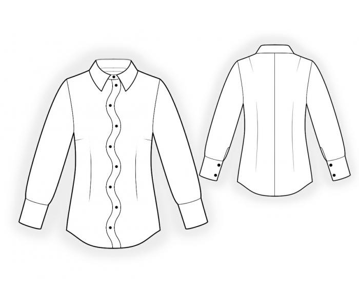 Pattern 4249 drawing