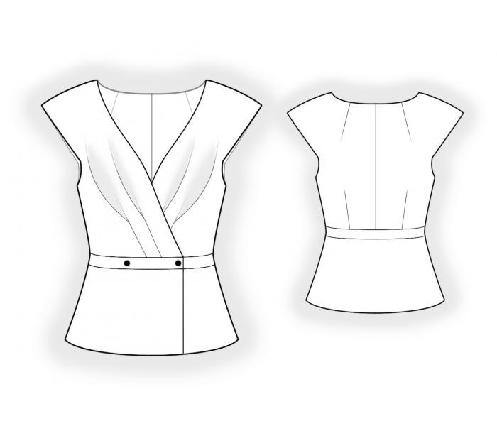 Pattern 4301 drawing