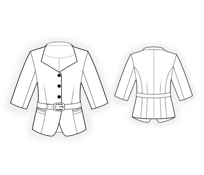 Pattern 4308 drawing