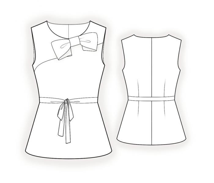 Pattern 4366 drawing