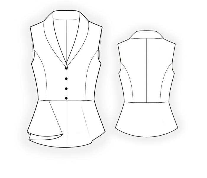 Pattern 4369 drawing
