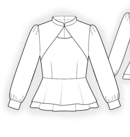 Pattern 4388 drawing