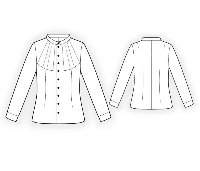 Pattern 4389 drawing