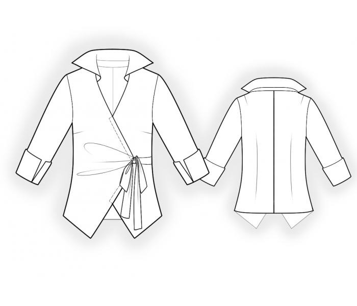 Pattern 4395 drawing