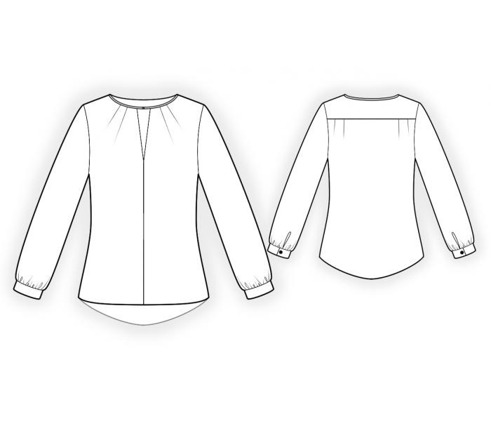 Pattern 4420 drawing