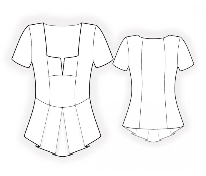 Pattern 4421 drawing