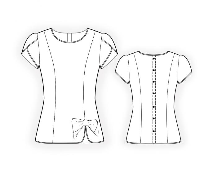 Pattern 4424 drawing