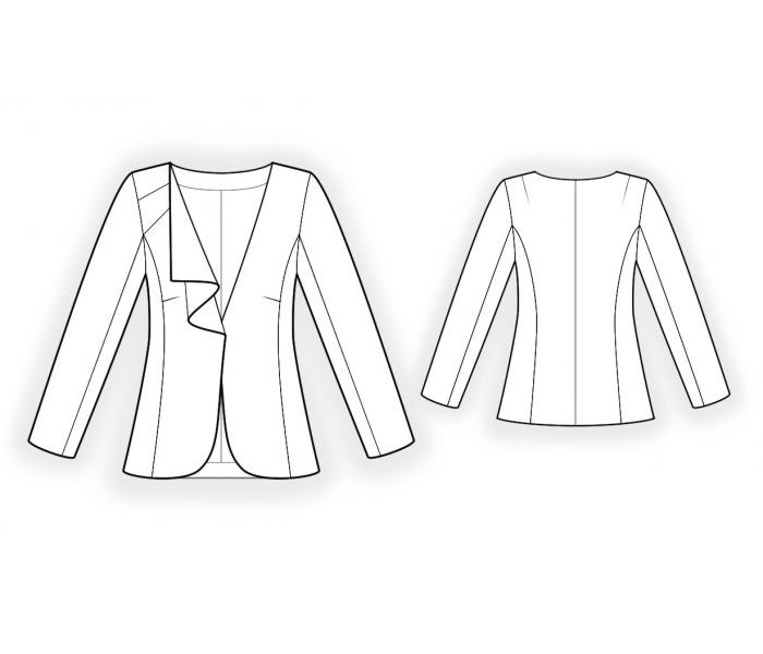 Pattern 4433 drawing