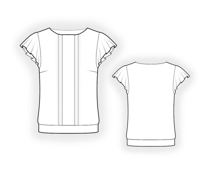 Pattern 4434 drawing