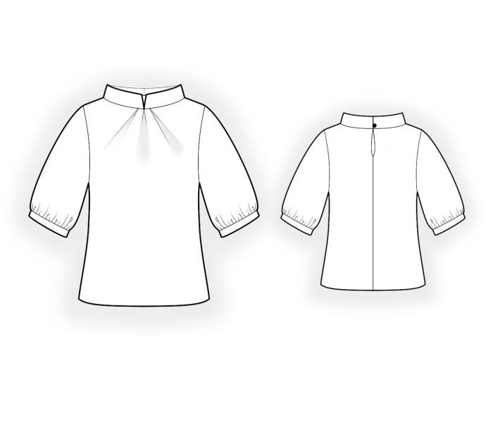 Pattern 4435 drawing