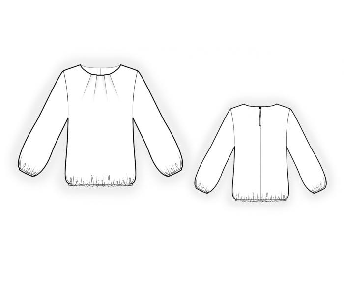 Pattern 4440 drawing