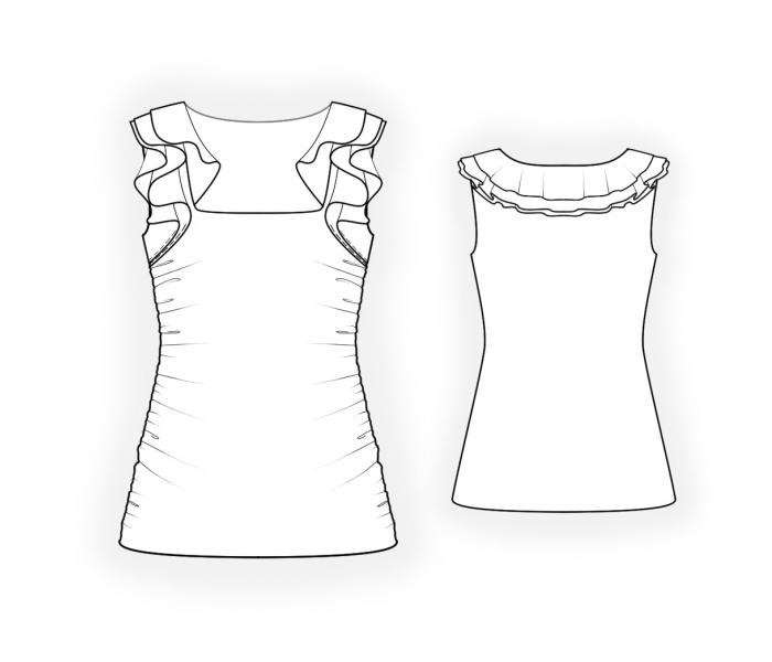 Pattern 4449 drawing