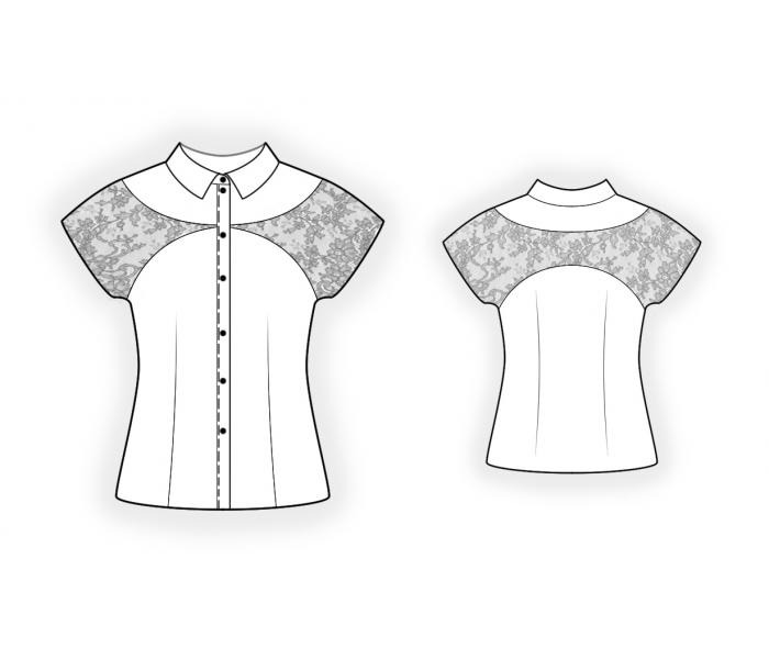 Pattern 4457 drawing