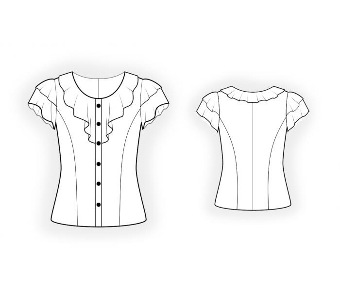 Pattern 4461 drawing
