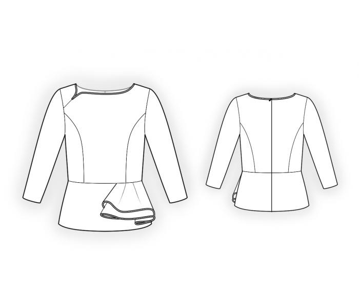 Pattern 4468 drawing