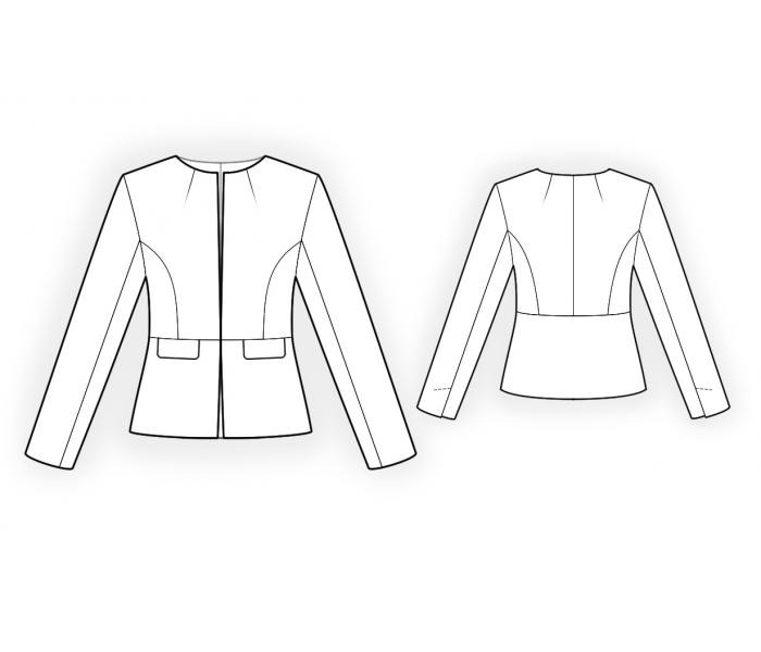 Pattern 4475 drawing