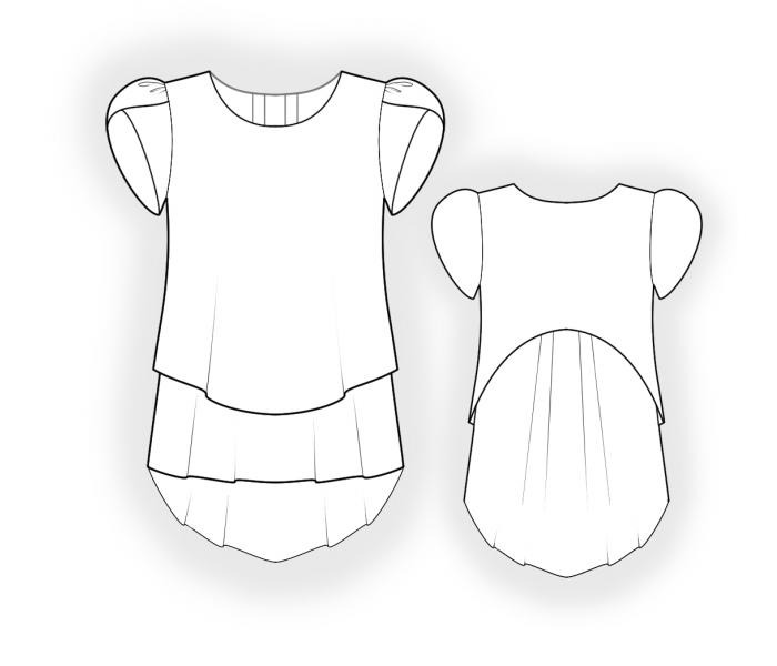 Pattern 4523 drawing