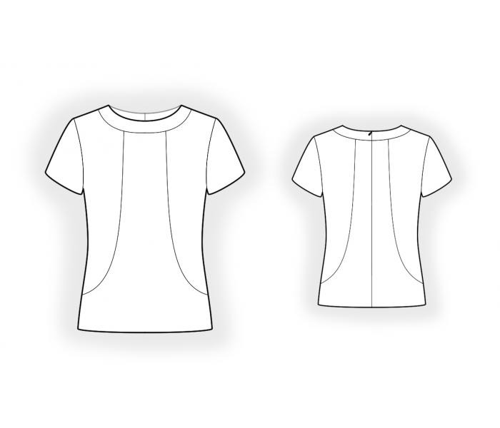 Pattern 4537 drawing