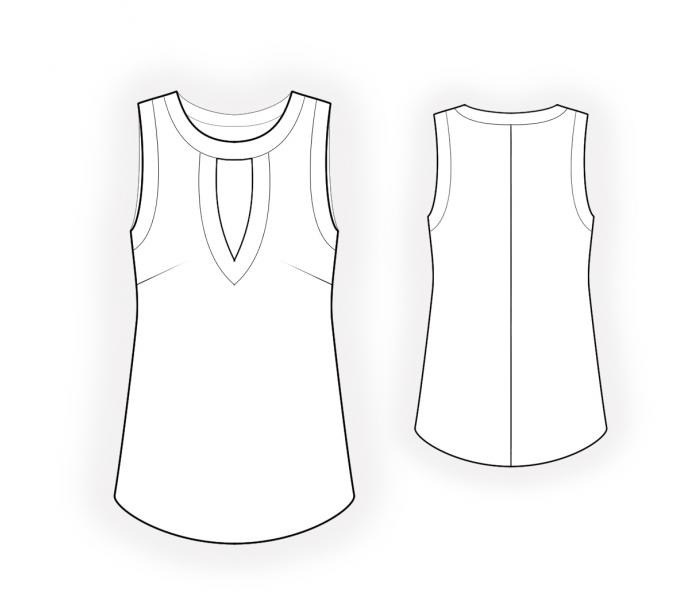 Pattern 4541 drawing