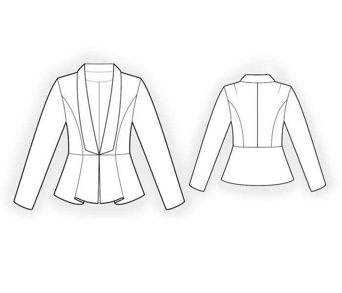 Pattern 4542 drawing