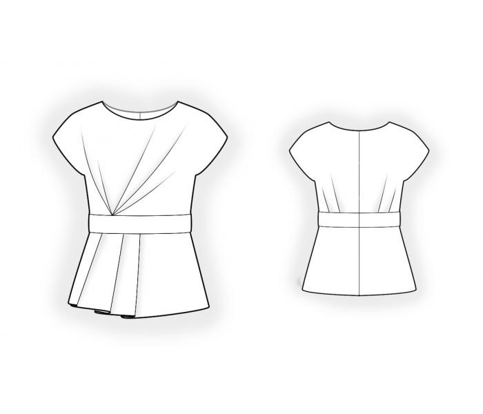 Pattern 4546 drawing