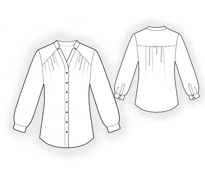Pattern 4555 drawing