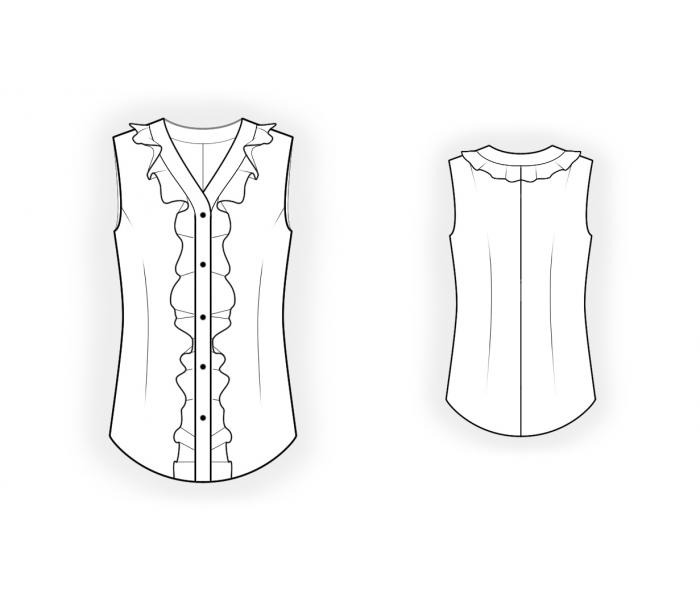 Pattern 4560 drawing