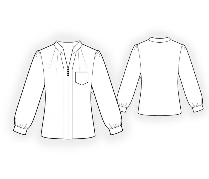 Pattern 4563 drawing
