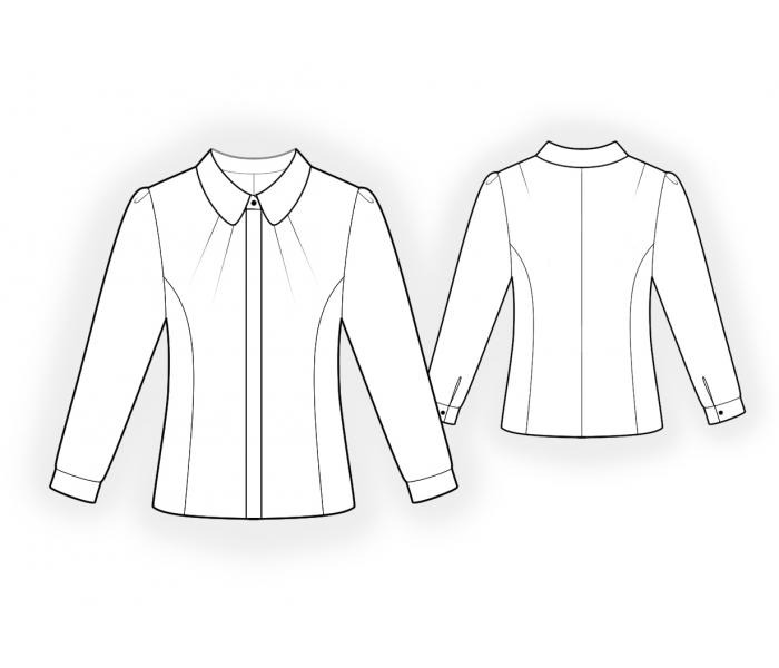 Pattern 4566 drawing