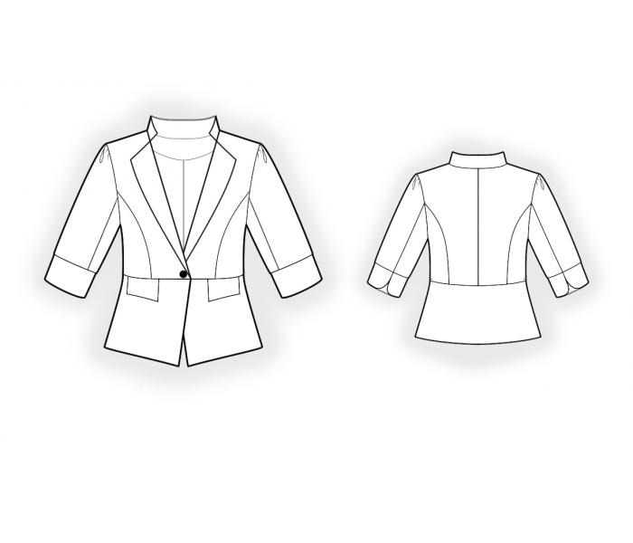 Pattern 4575 drawing