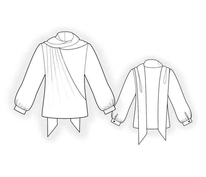 Pattern 4577 drawing