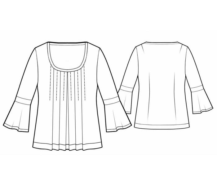 Pattern 5764 drawing