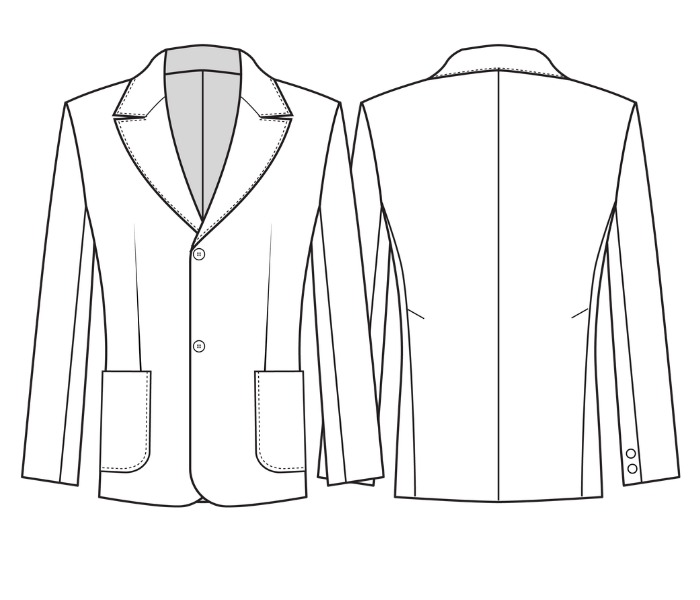 Pattern 6052 drawing