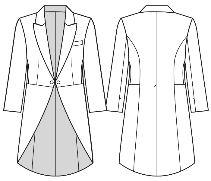 Pattern 6074 drawing