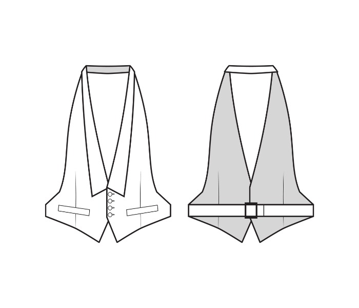 Pattern 6077 drawing