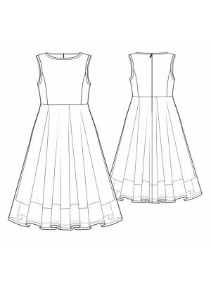 Pattern 7087 drawing