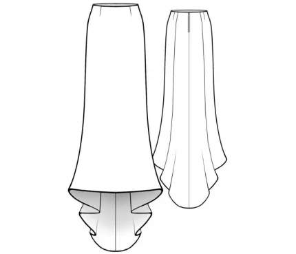 DXF AAMA Pattern 2007 technical drawing