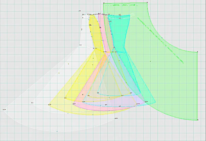 Program screenshot digital sewing pattern 2017