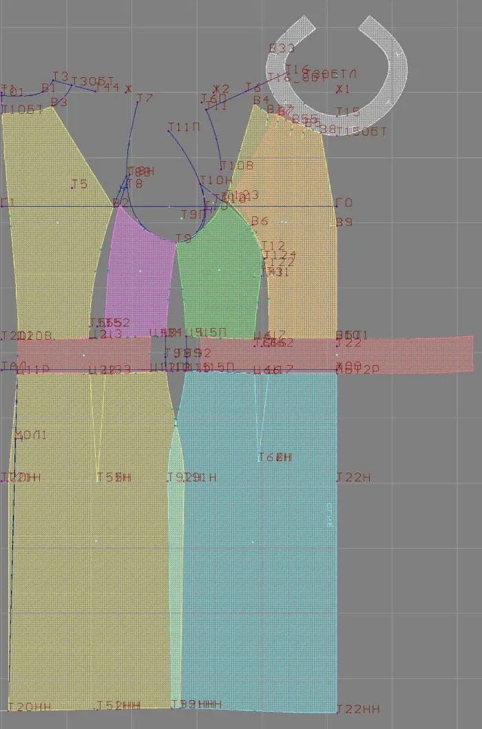 DXF AAMA pattern 2723